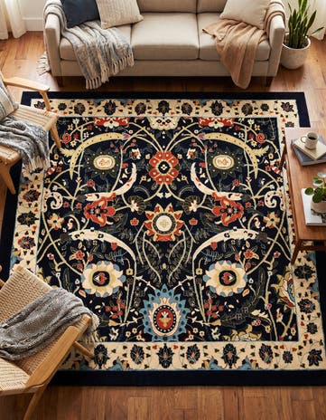 7' 10 x 7' 10 Neda Square Rug