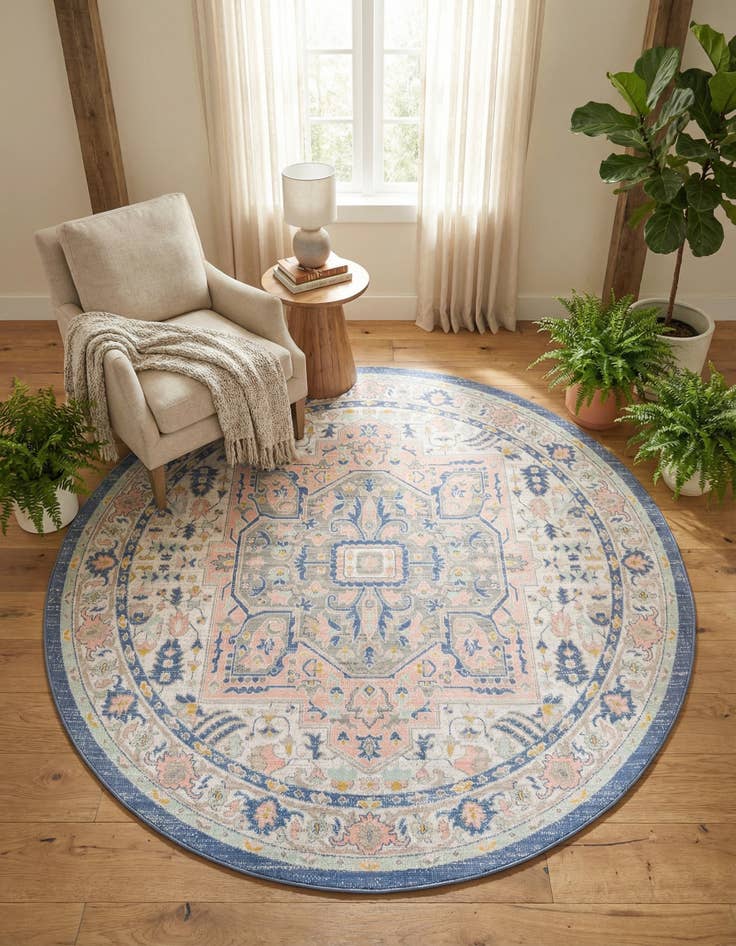 Detail image of 7' x 7' Whitney Round Rug