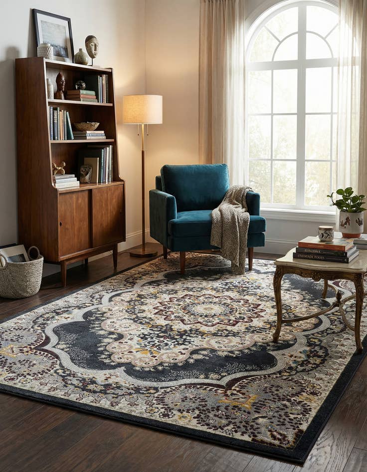 Detail image of 7' x 10' Kamala Washable Rug