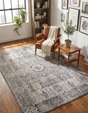 Gray Williamsburg Rug
