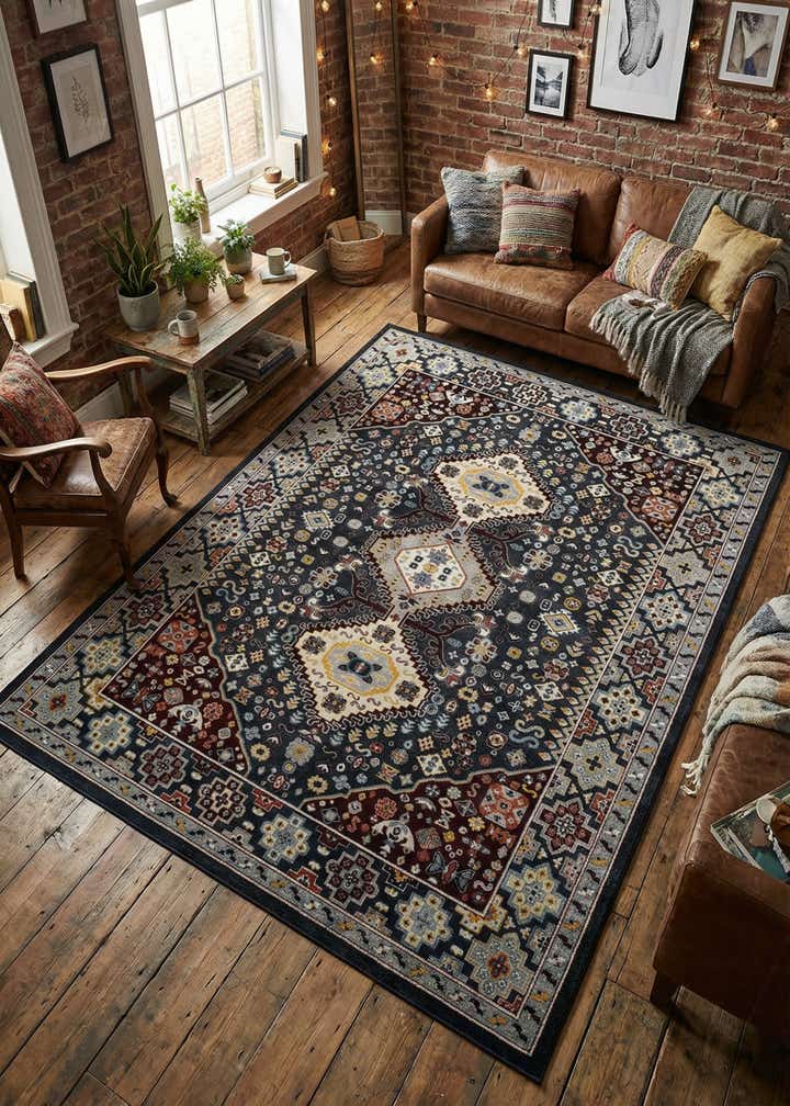 9' x 12' Kamala Washable Rug