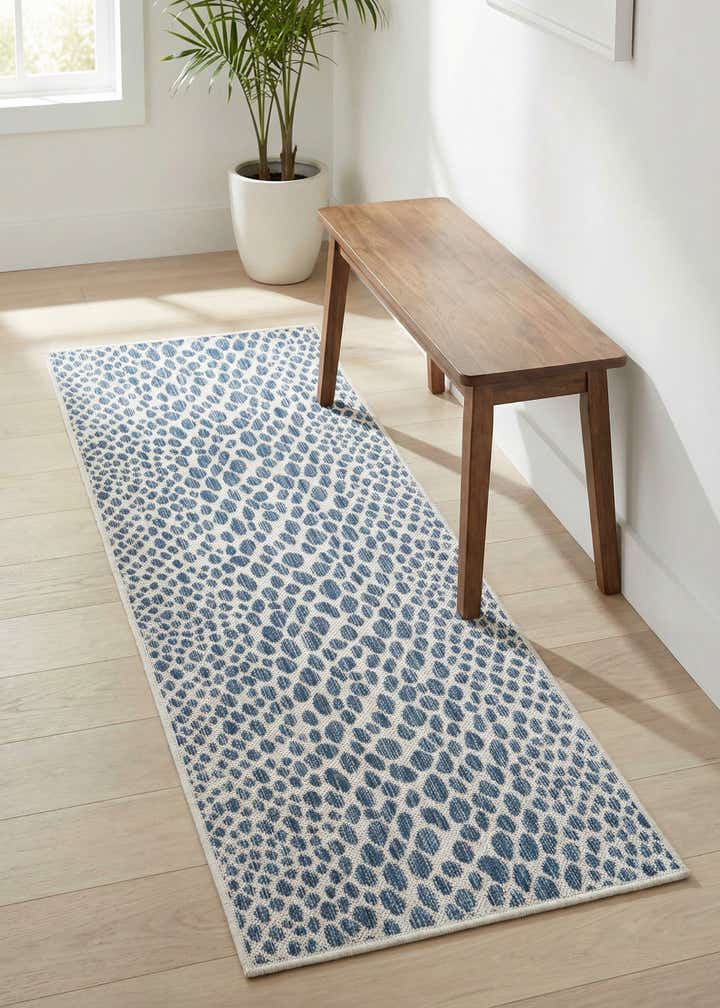 2' x 5' 3 Easy-Clean Jill Zarin Cape Town Indoor / Outdoor Runner Rug