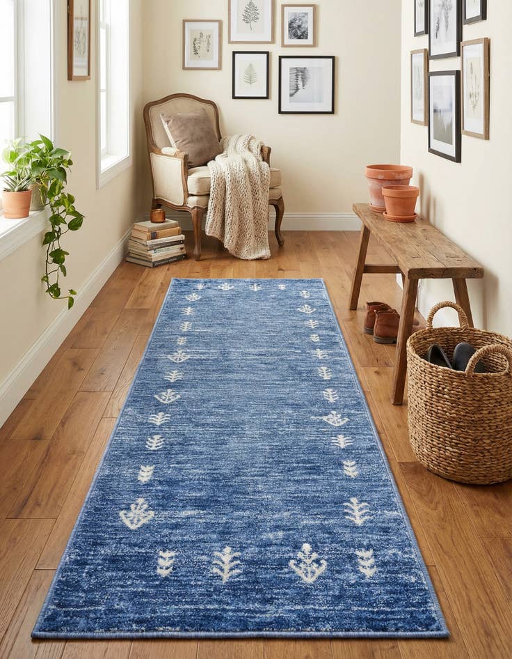 Detail image of 2' x 6' 1 Gabbeh Runner Rug