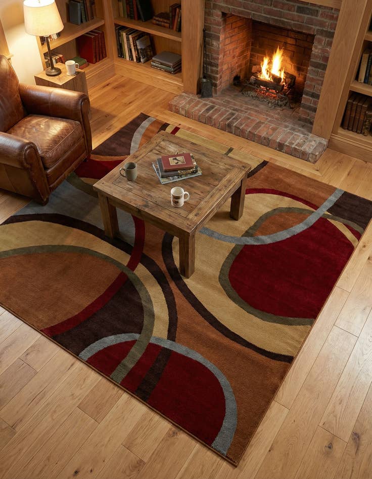 Detail image of 7' 10 x 7' 10 Cafe Square Rug