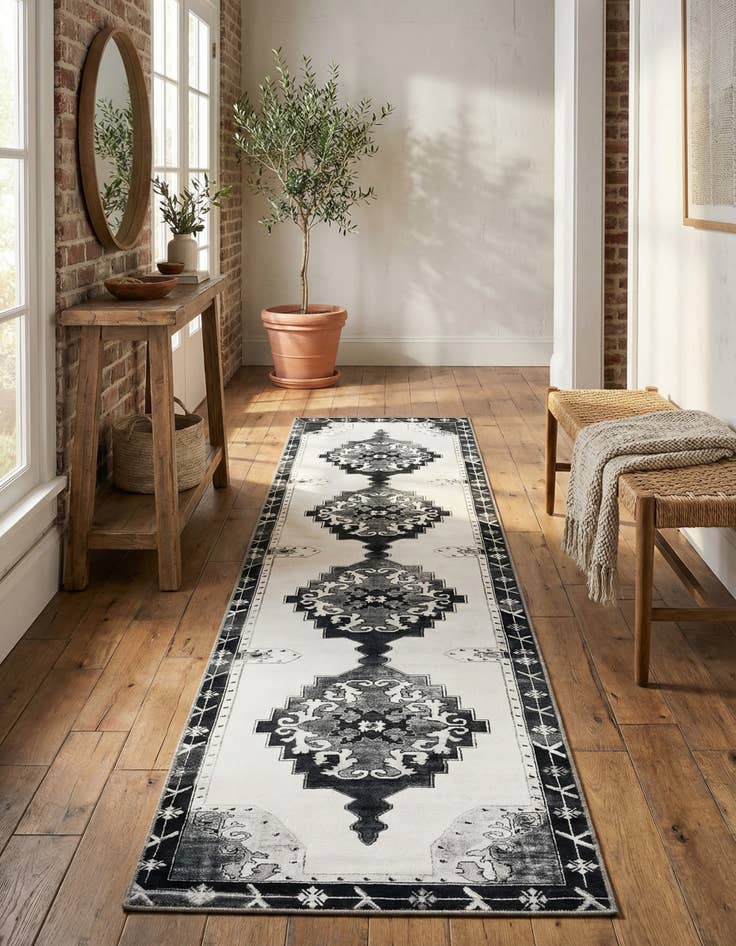 Detail image of 2' 6 x 12' Timeless Runner Rug