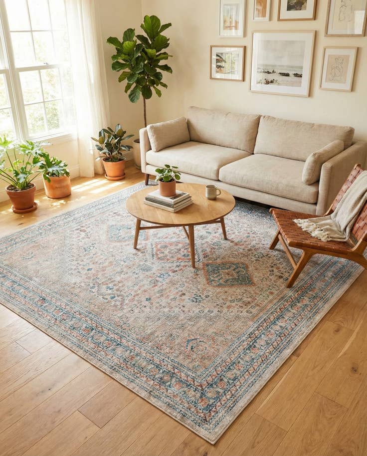 Detail image of 8' x 8' Newport Square Rug