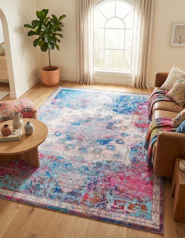7' 10 x 11' Washable Francesca Rug