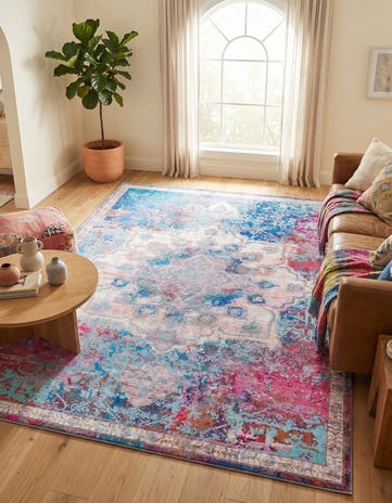7' 10 x 11' Washable Francesca Rug