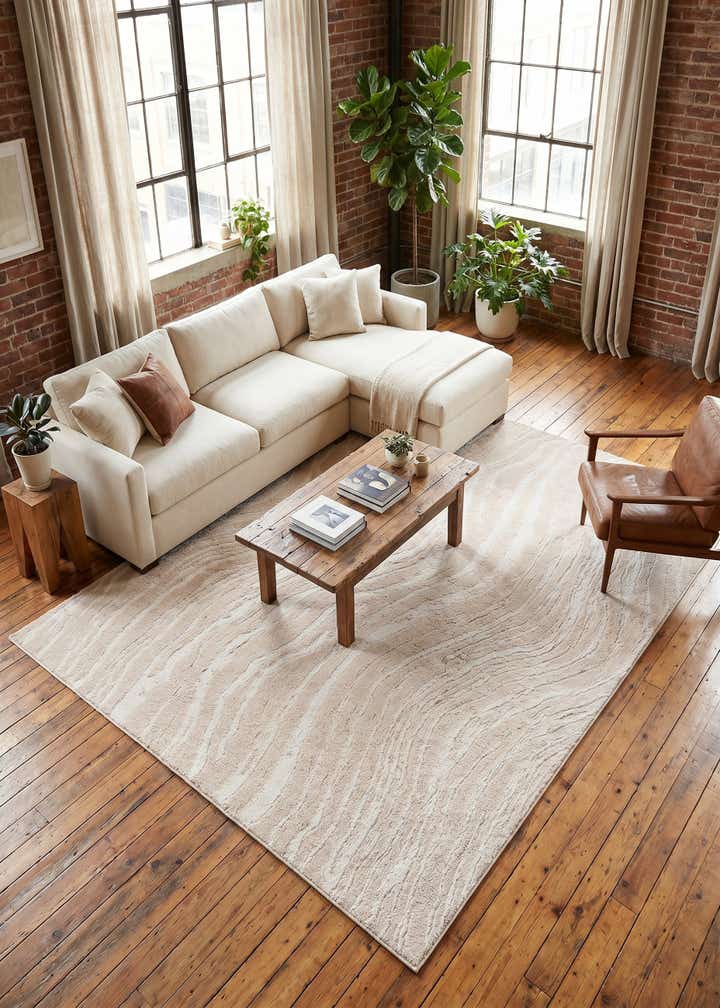 9' x 12' Sepia Rug