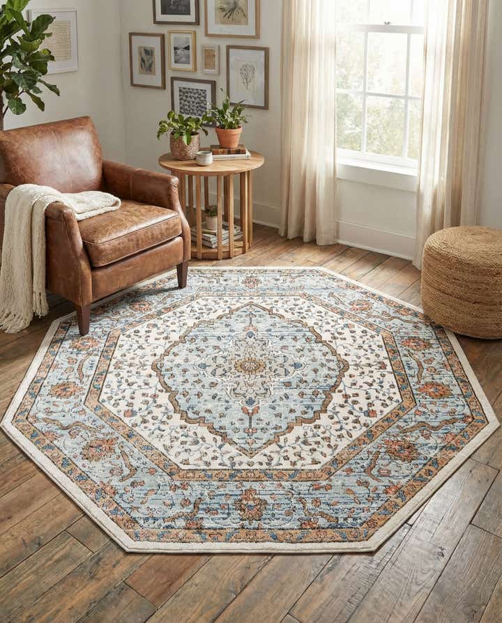 7' x 7' Nyla Octagon Rug