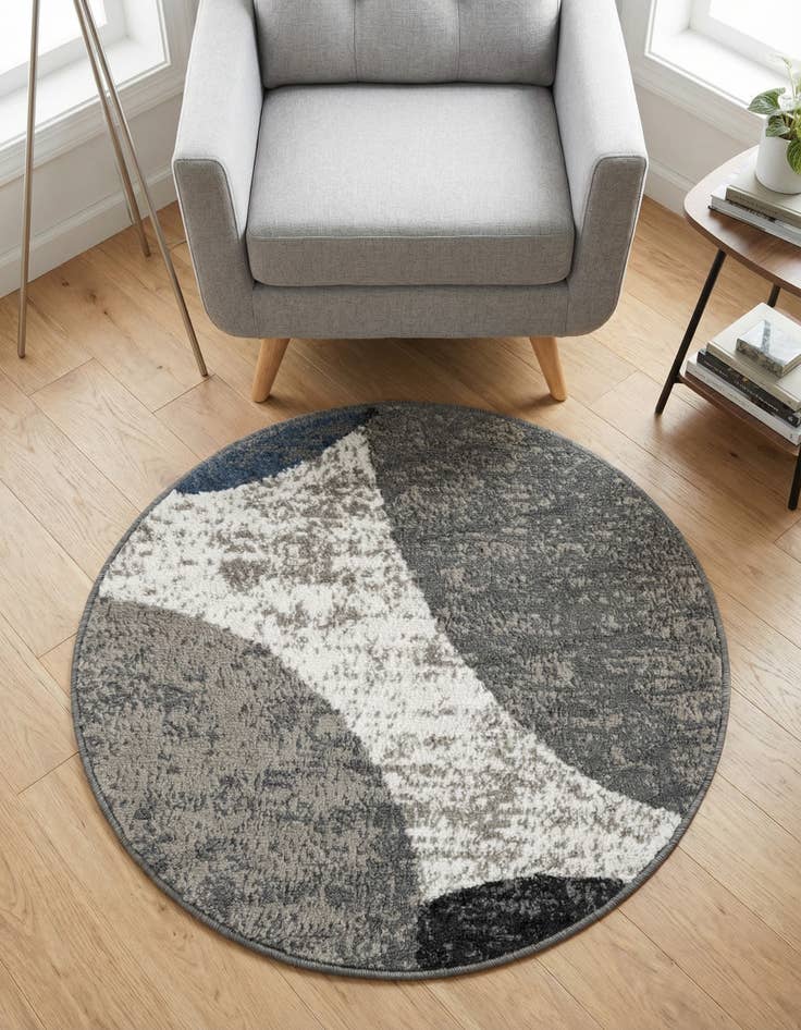 Detail image of 3' x 3' Oslo Round Rug