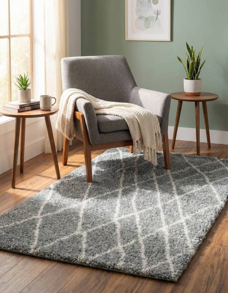 Detail image of 3' 3 x 5' 3 Soft Touch Shag Rug