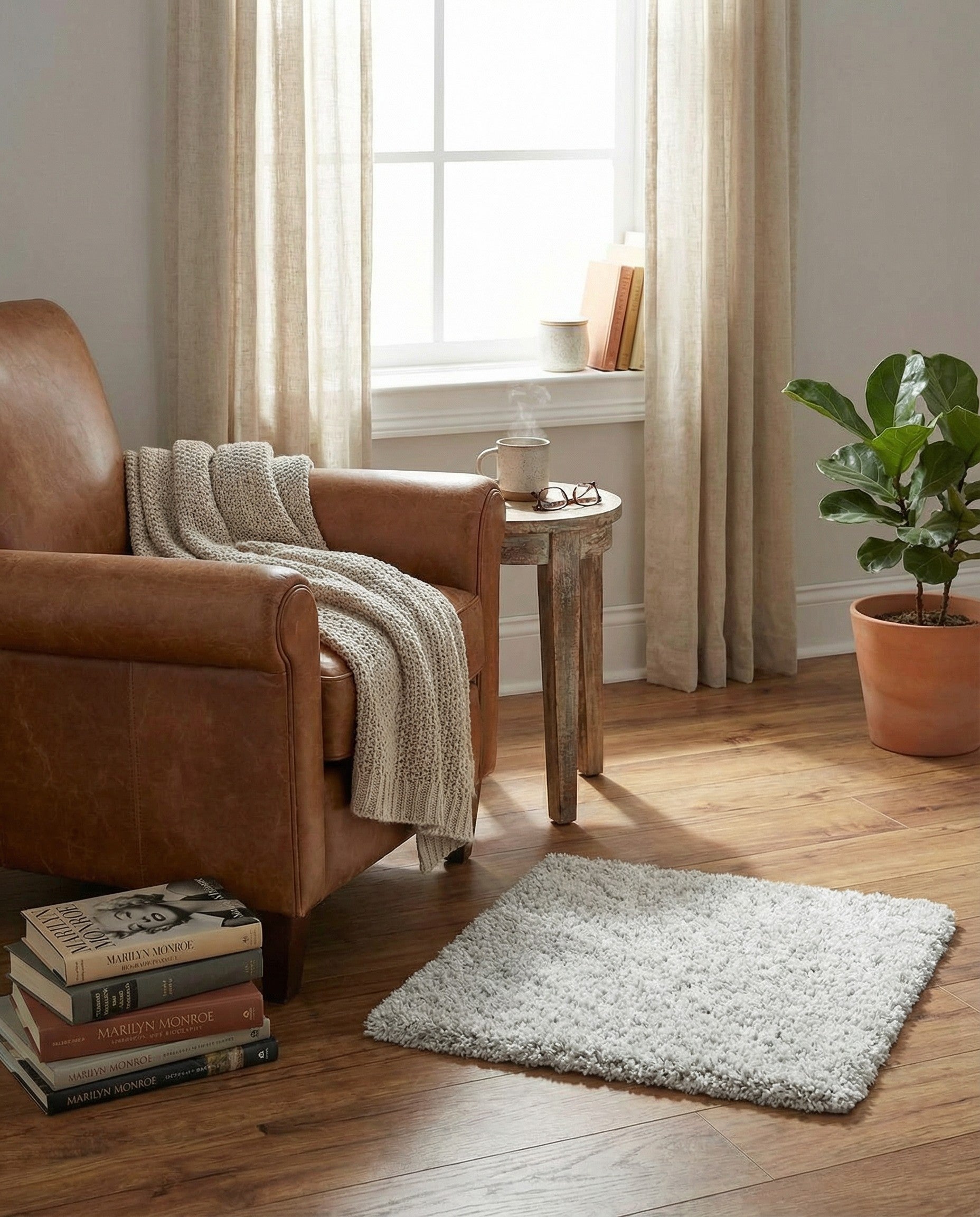 1' 4 x 1' 4 Marilyn Monroe™ Shag Sample Rug