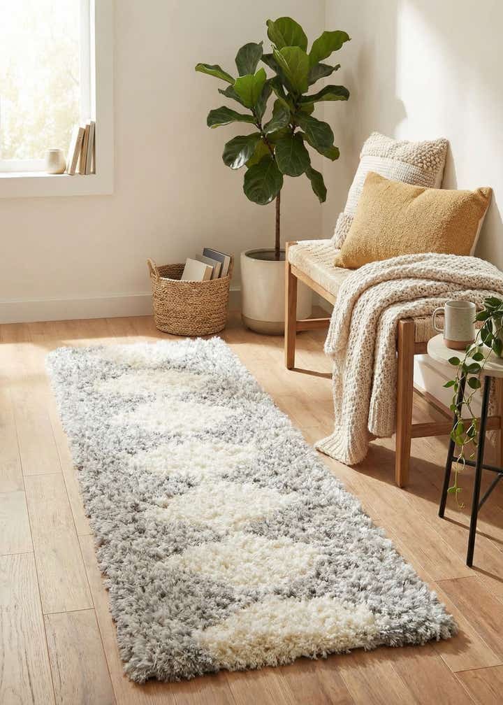 2' x 6' Infinity Shag Runner Rug