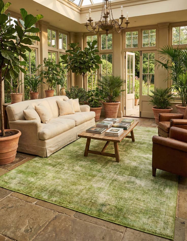 Detail image of 9' 8 x 15' 7 Hand Knotted Vintage Royal Persian Wool Rug