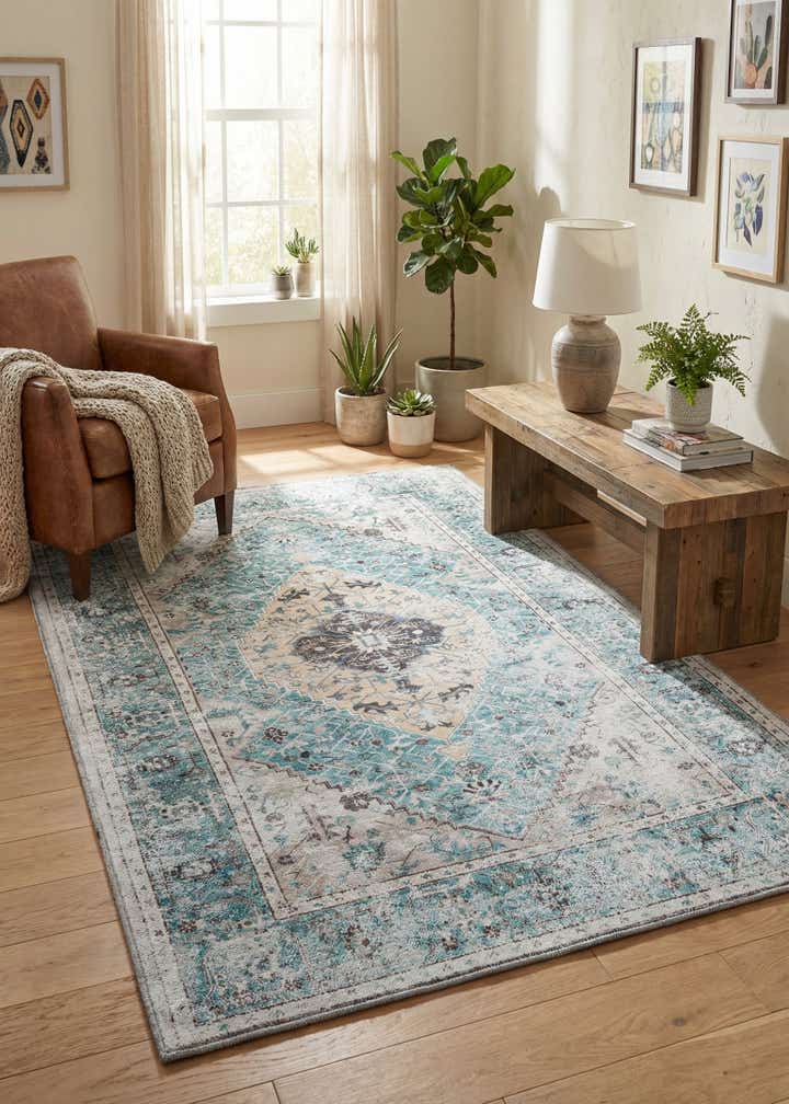 4' x 6' Washable Yara Rug