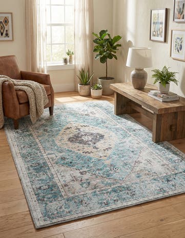 4' x 6' Washable Yara Rug