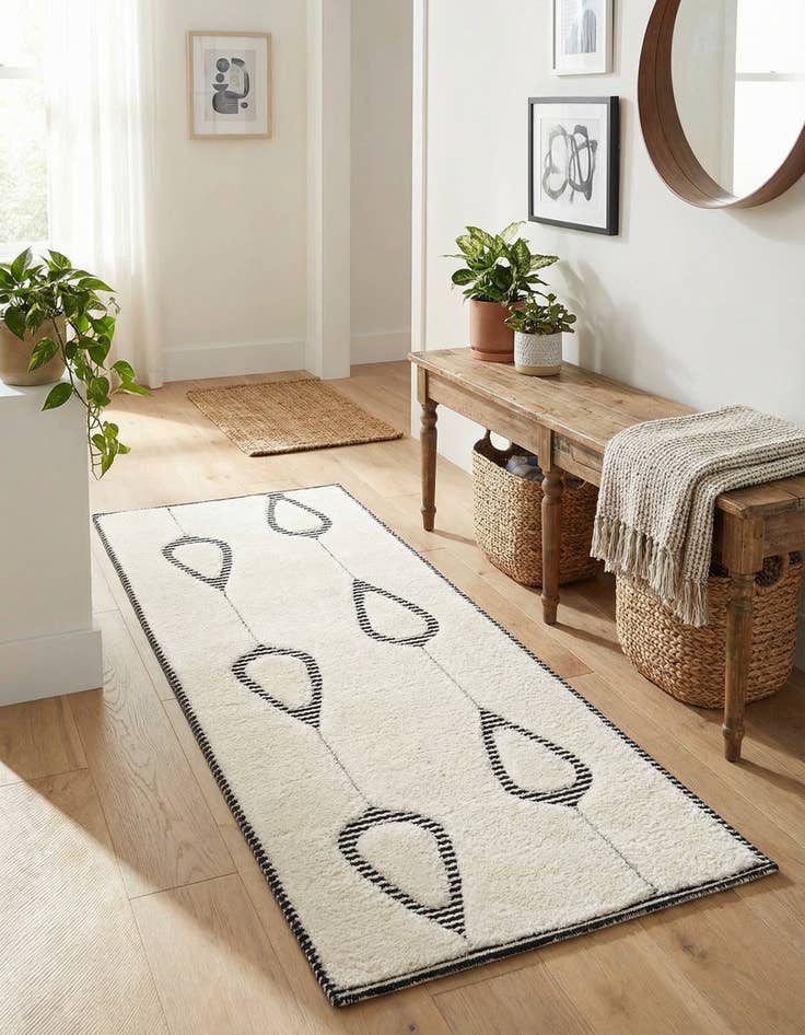 Detail image of  2' x 5' Prismatic Runner Rug