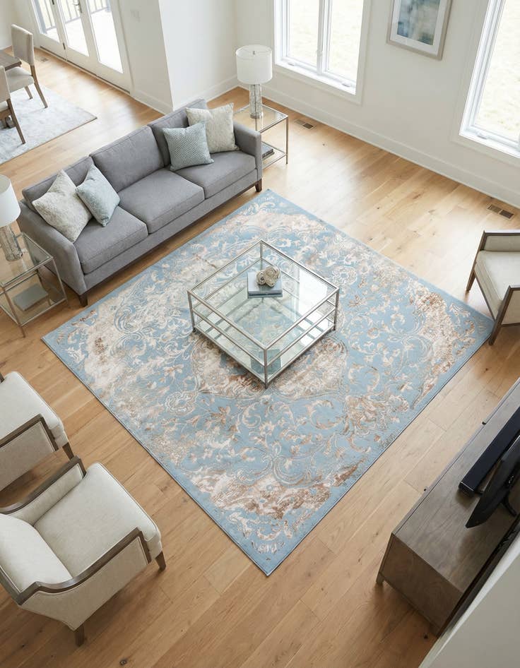 Detail image of 7' 10 x 7' 10 Highbury Square Rug