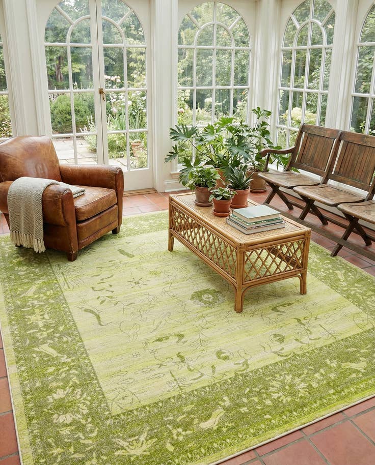 Detail image of 10' x 10' Miranda Square Rug