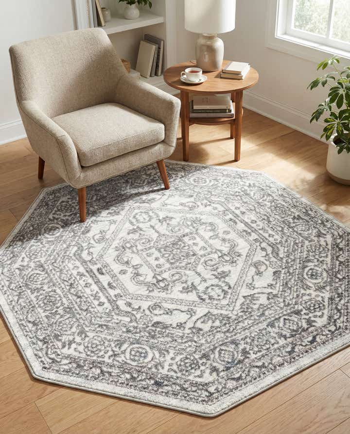 5' 3 x 5' 3 Boston Octagon Rug