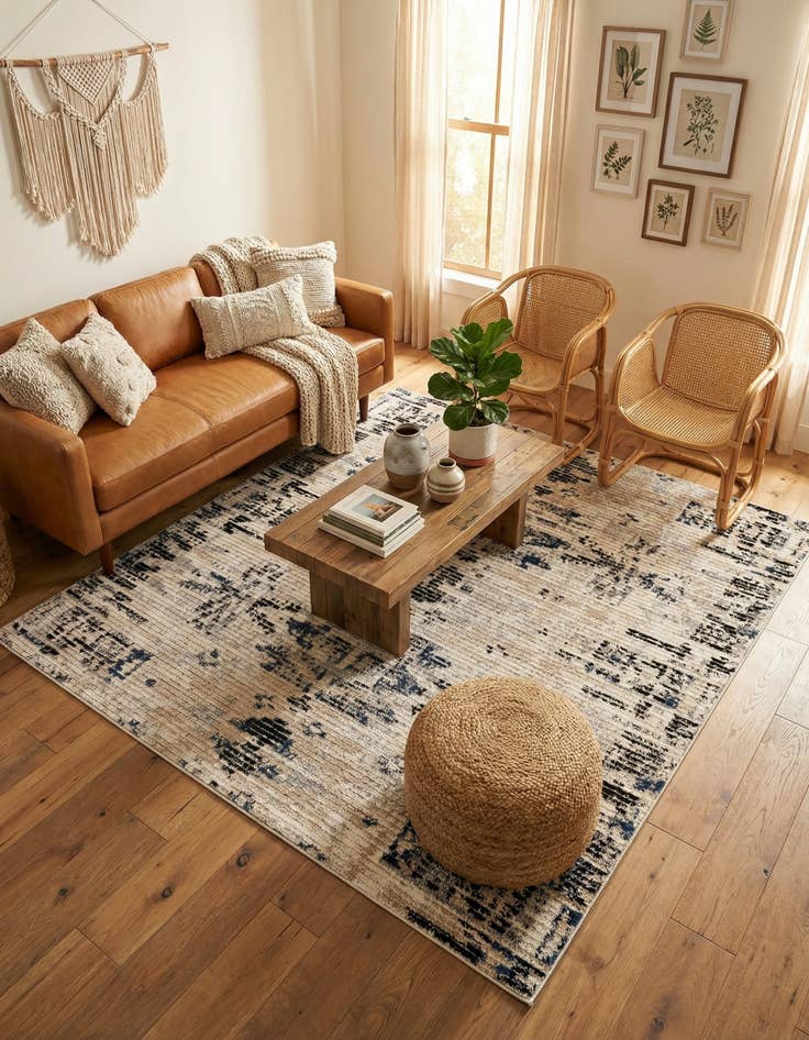 Detail image of 8' x 8' Tucson Square Rug