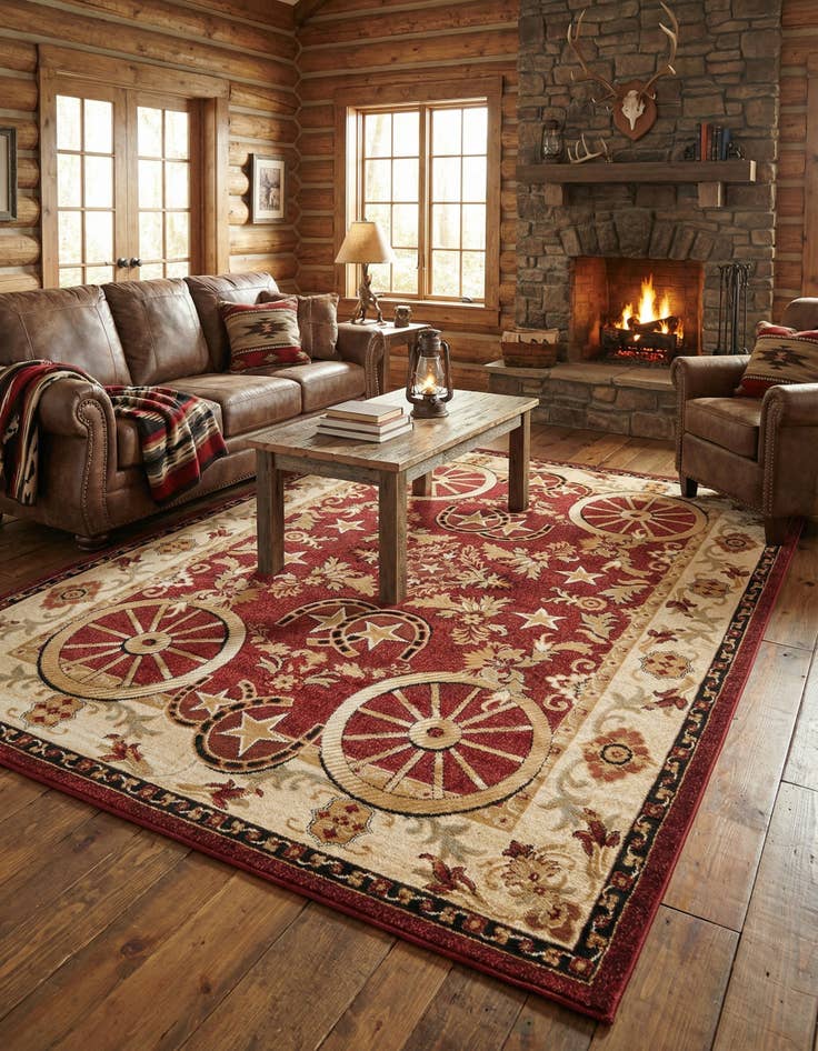 Detail image of 7' 10 x 10' Pioneer Rug