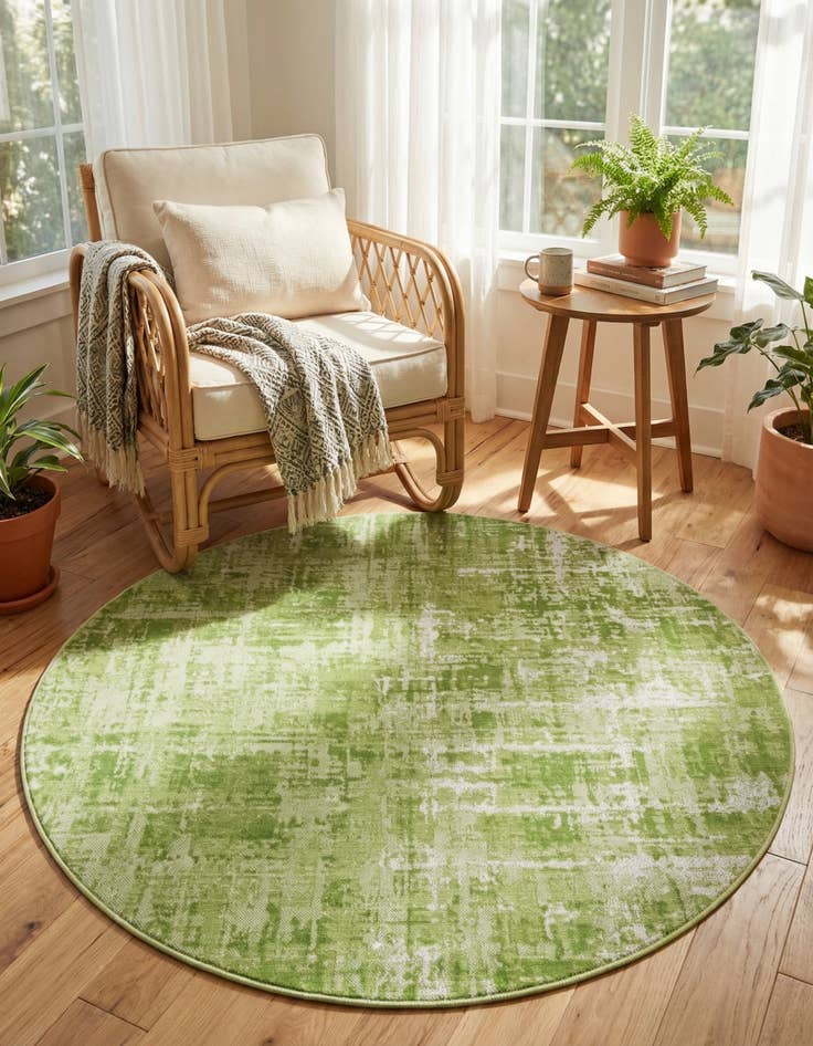 Detail image of 5' 3 x 5' 3 Valencia Round Rug