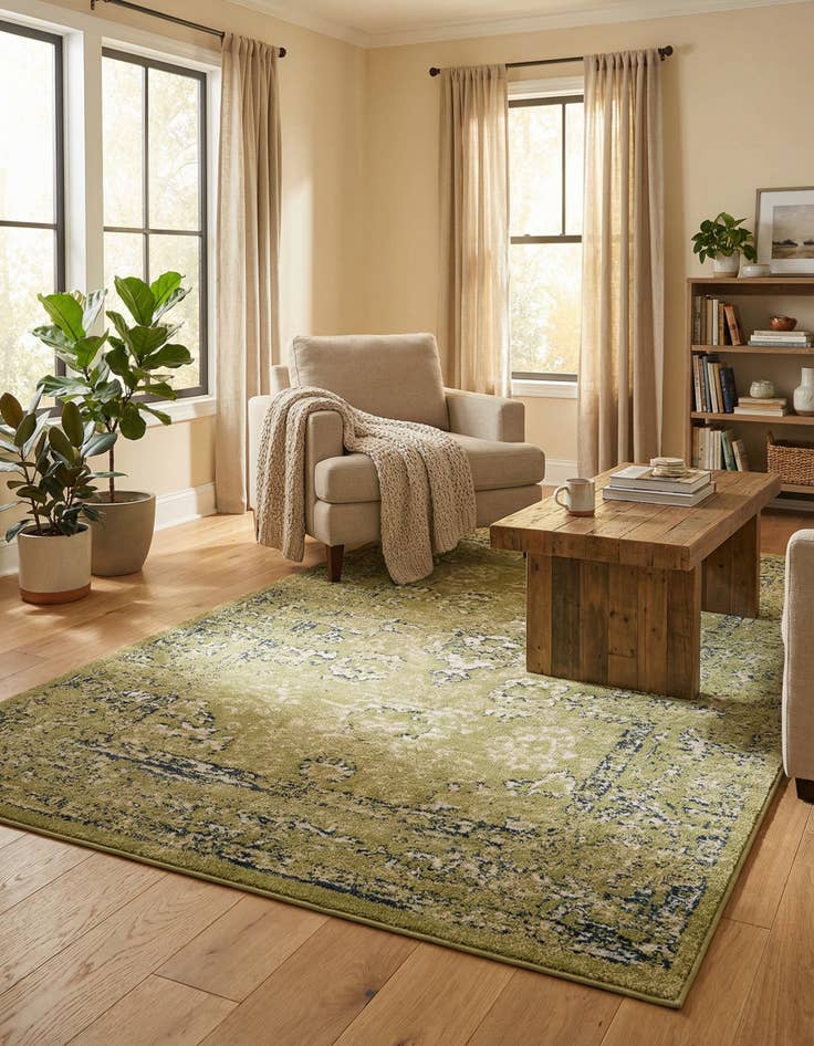 Detail image of 4' x 6' Charleston Rug