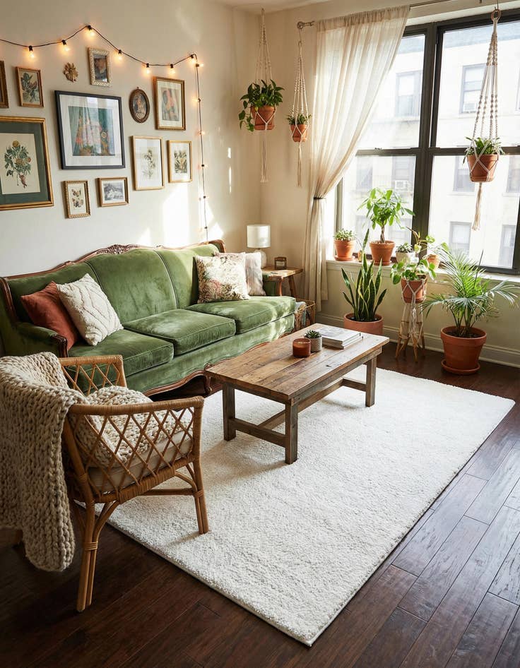 Detail image of 4' x 6' Solid Frieze Rug