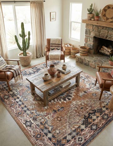 7' 10 x 10' Eco Southwestern Rug