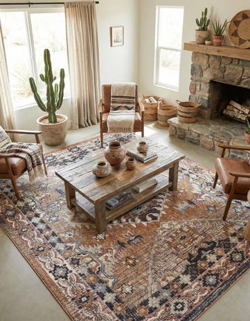 7' 10 x 10' Eco Southwestern Rug
