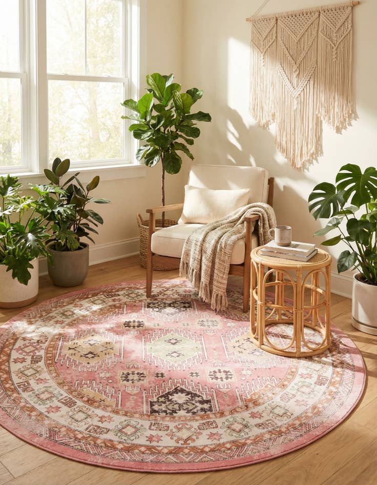 Detail image of 7' 10 x 7' 10 Aarhus Round Rug