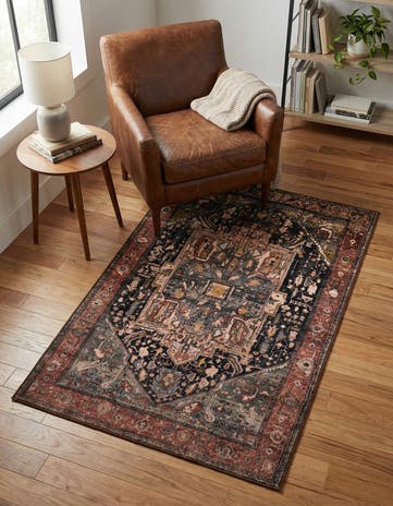 Muted Rust Medina Rug