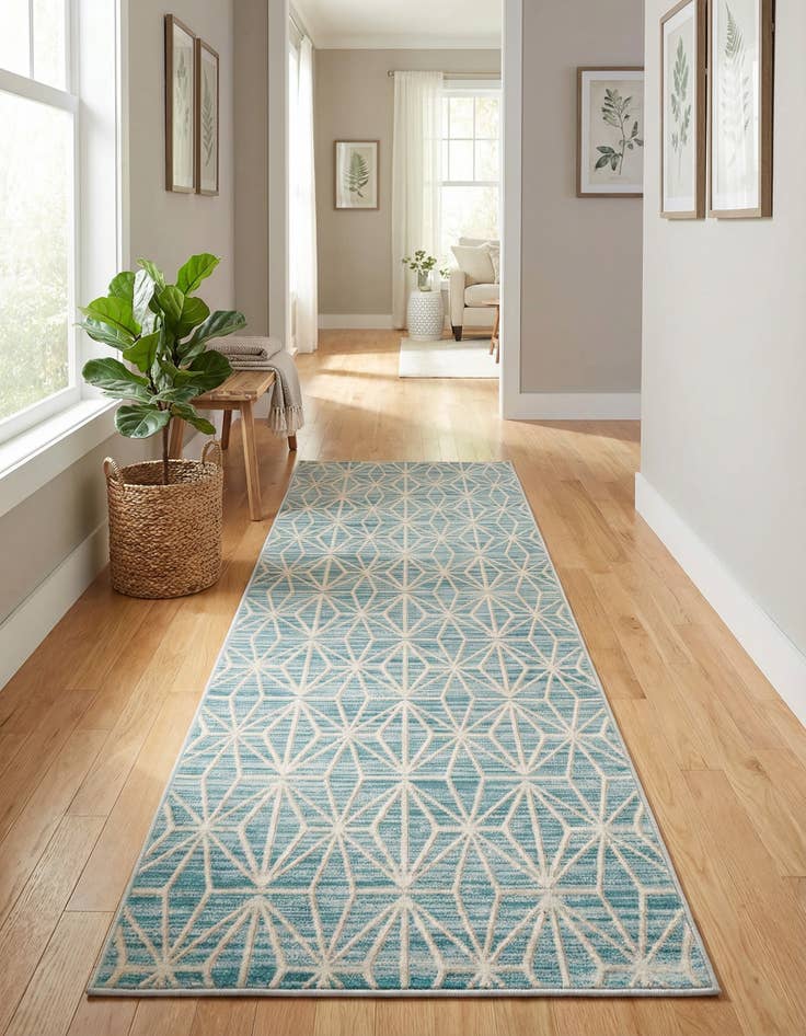 Detail image of Jill Zarin 2' 7 x 8' Uptown Fifth Avenue Runner Rug