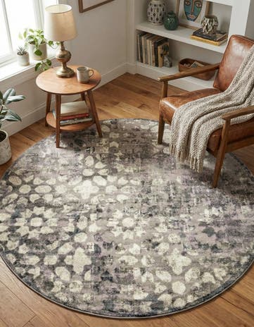 7' x 7' Monte Carlo Round Rug