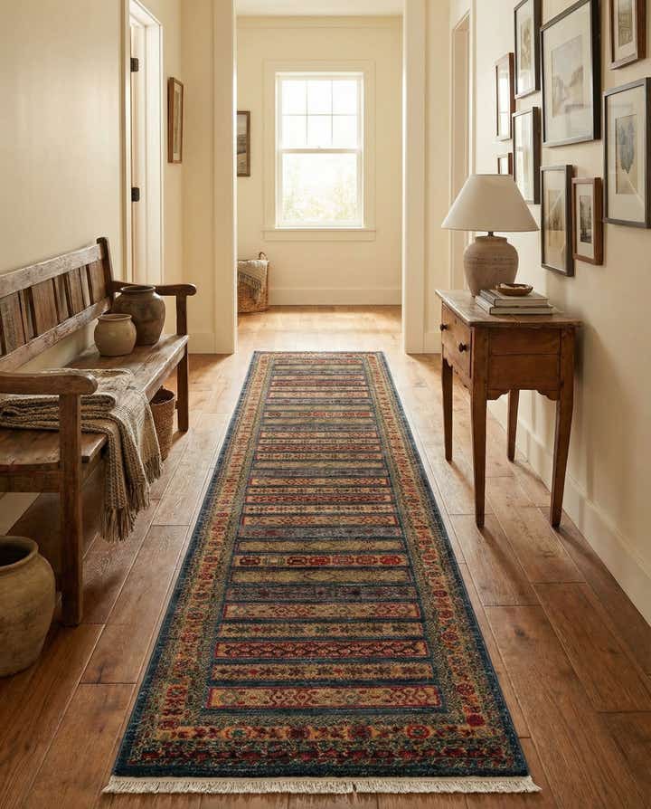 2' 7 x 12' Kashkuli Gabbeh Runner Rug