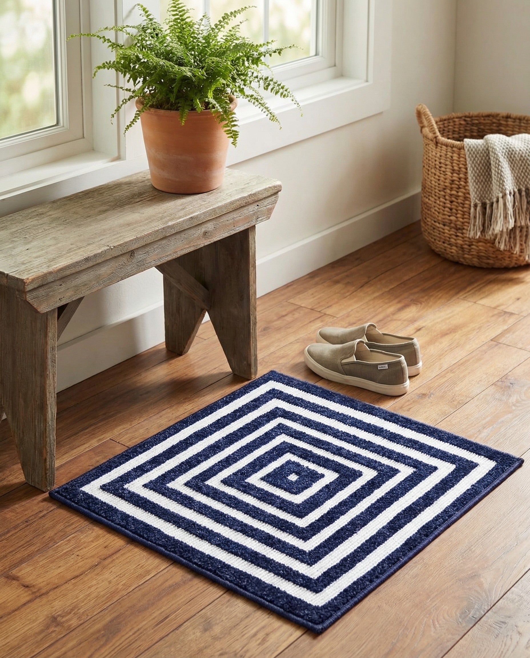1' 8 x 1' 8 Easy-Clean Sabrina Soto Prescott Indoor / Outdoor Sample Rug