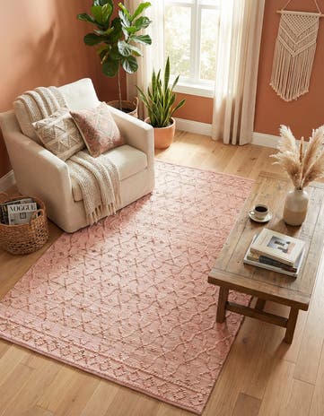 5' 3 x 8' Hand Woven Larsa Jute Rug