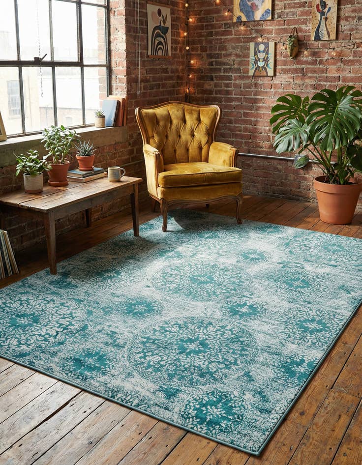 Detail image of 7' 10 x 10' Monte Carlo Rug