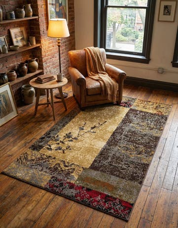 Beige Cafe Rug