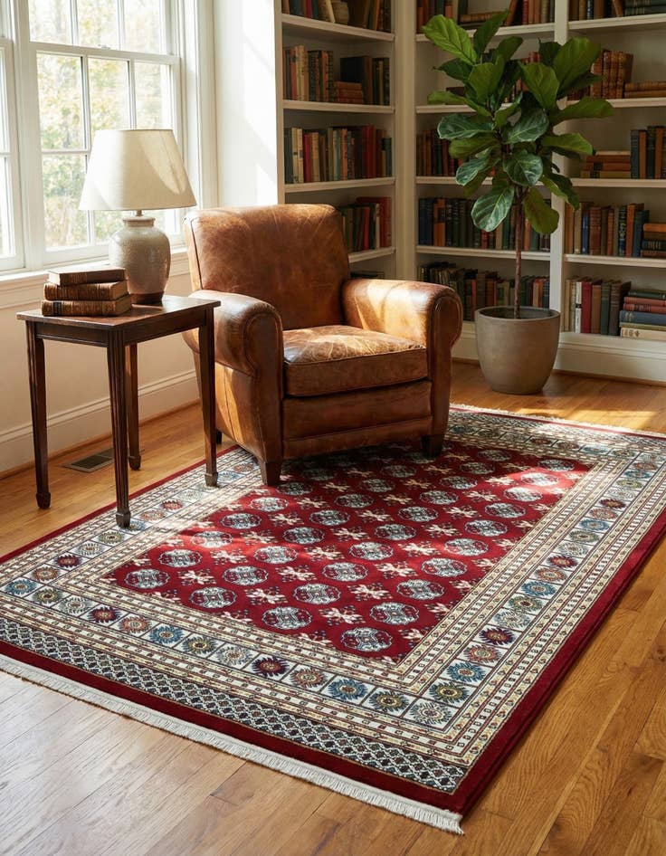 Detail image of 5' 3 x 8' Nain Design Rug