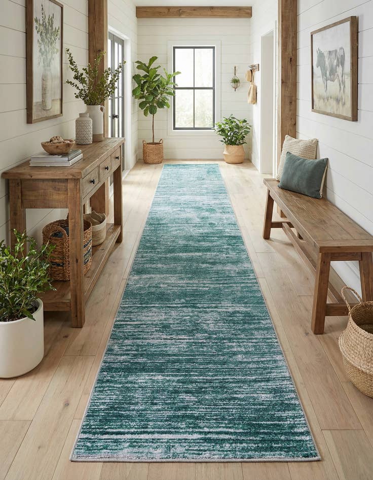 Detail image of 2' 6 x 16' Asha Runner Rug