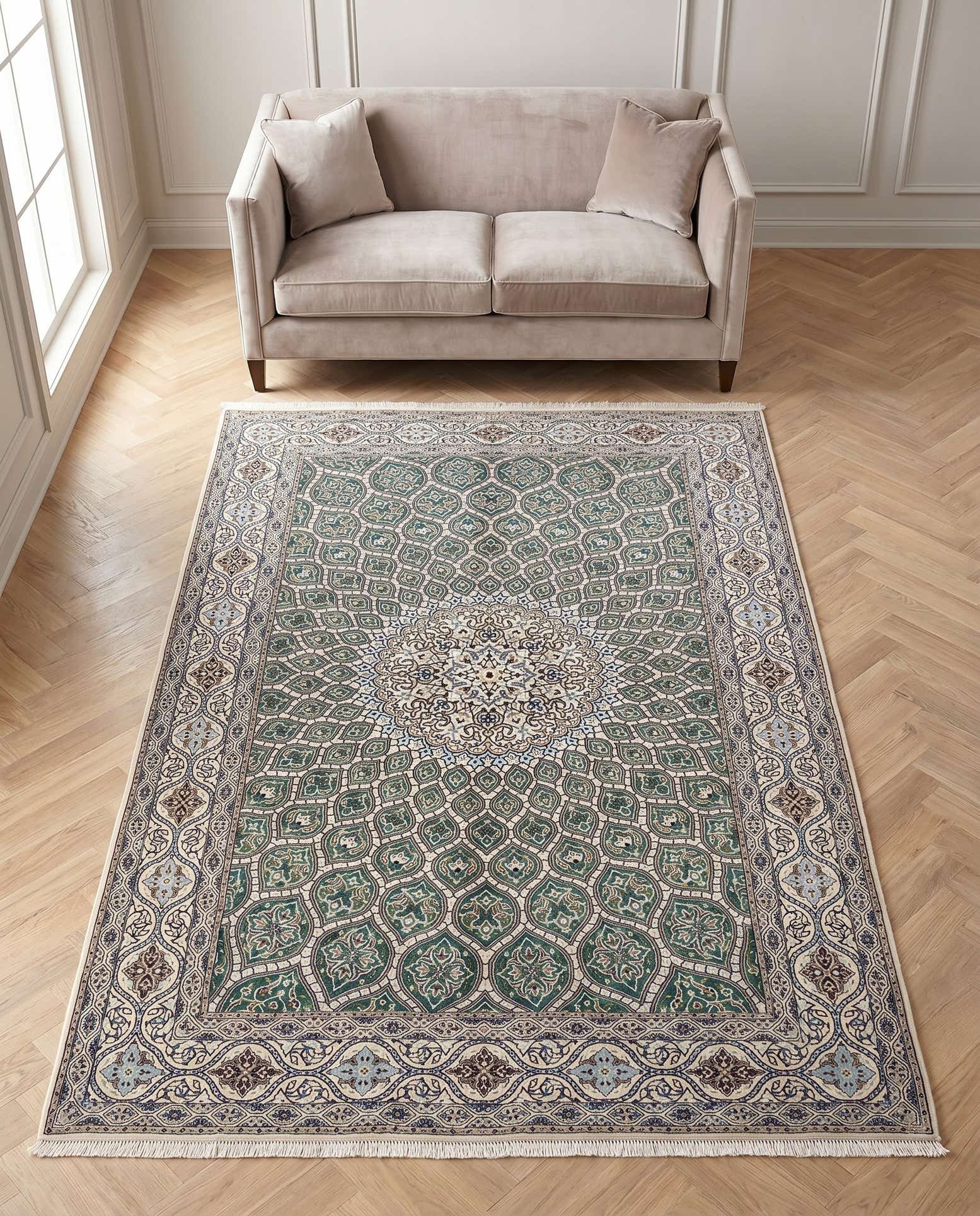 5' 1 x 7' 9 Nain Rug
