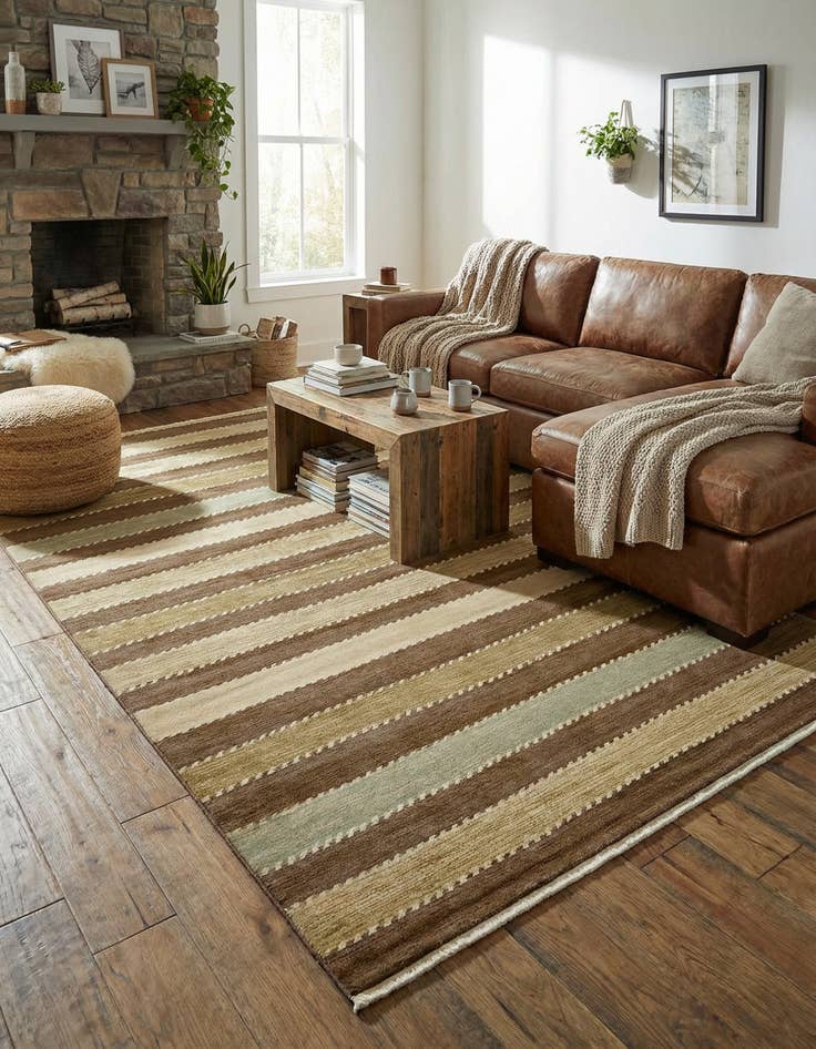 Detail image of 10' x 13' Kashkuli Gabbeh Rug