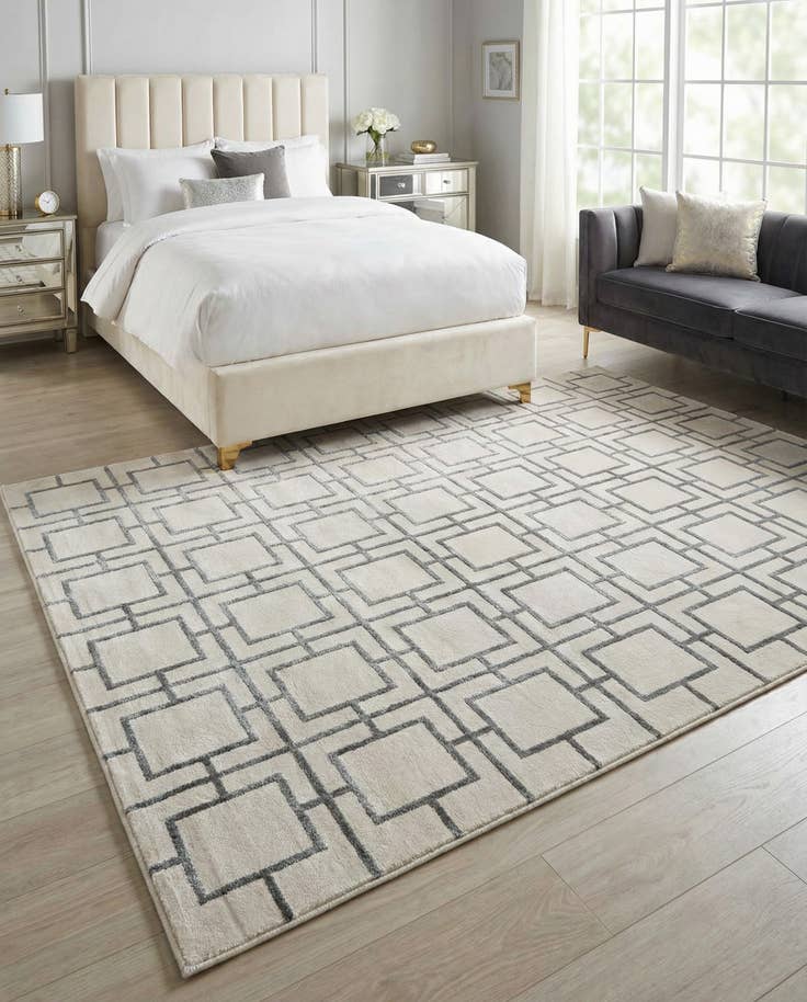 Detail image of 6' x 9' Marilyn Monroe™ Glam Deco Rug