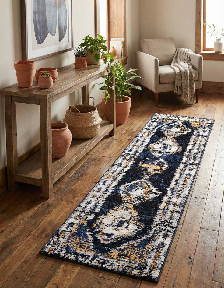 Detail image of  2' x 7' 10 Tagine Runner Rug