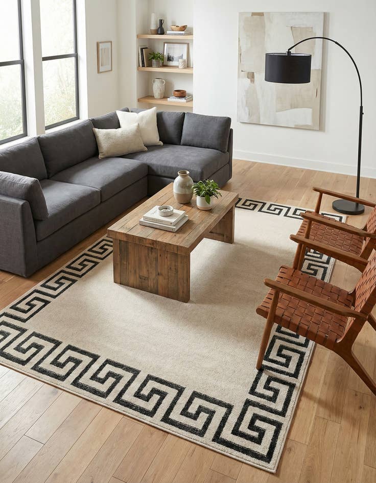 Detail image of 5' 3 x 8' Hera Rug