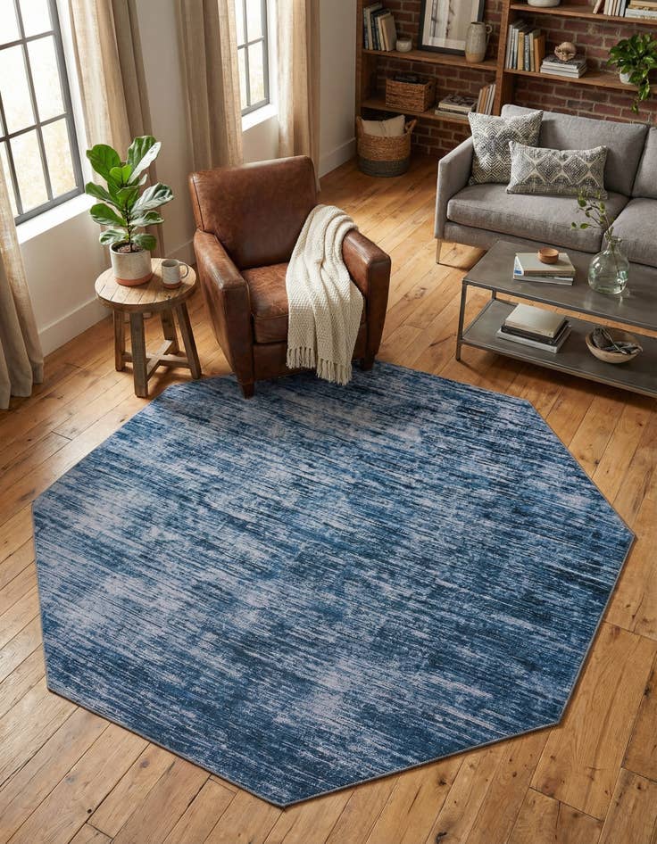 Detail image of  7' 7 x 7' 7 Asha Octagon Rug
