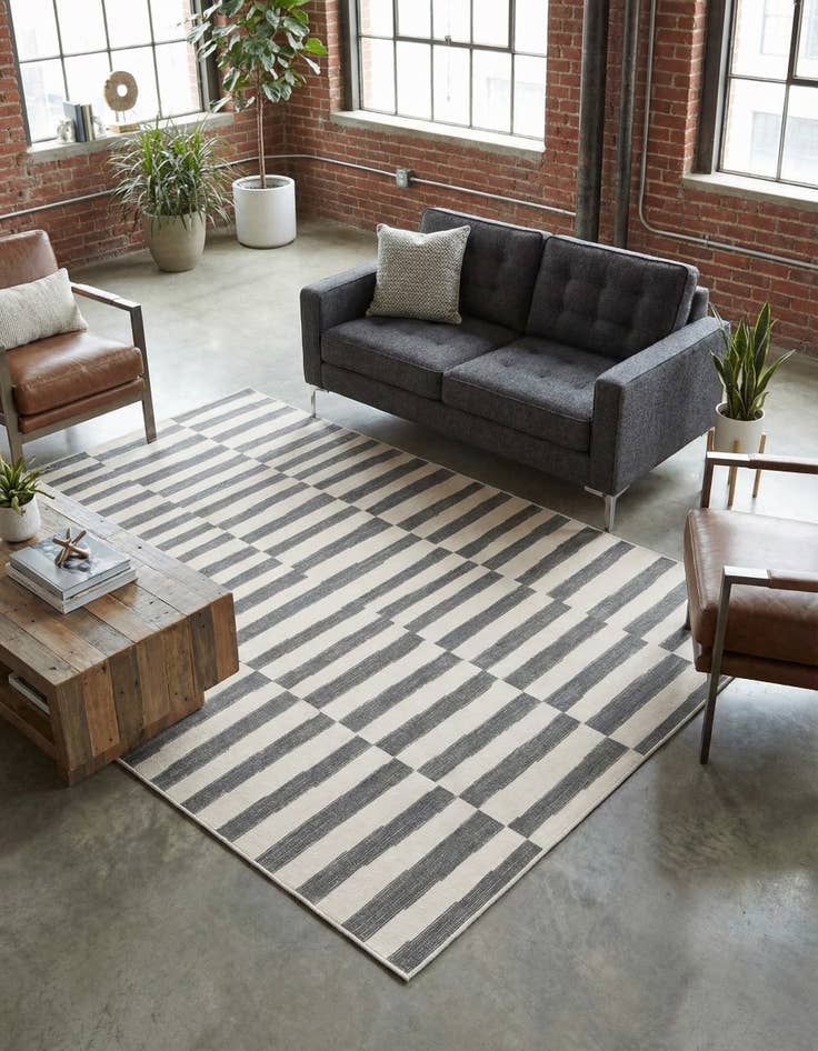 Detail image of 5' 3 x 8' Tribeca Rug